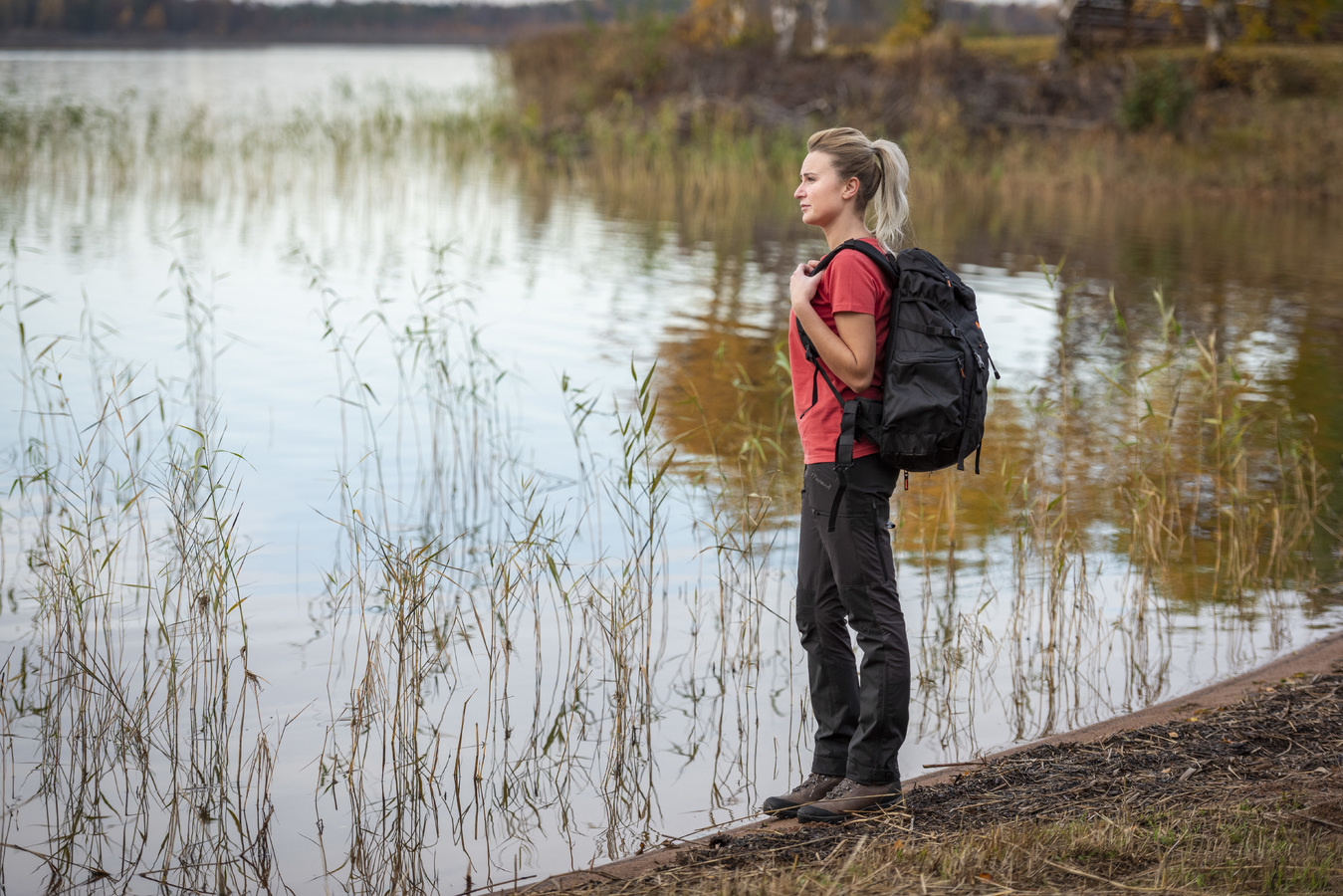 Dames Brenton Broek (Mole Bruin)