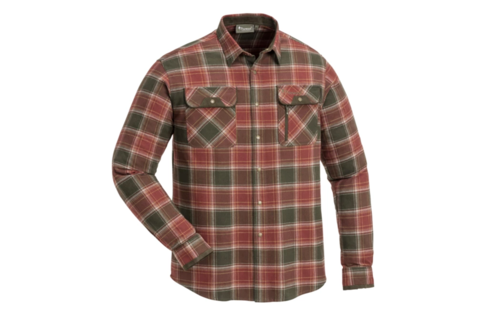 Prestwick Exclusief Hemd (Donker Koper / Suede Bruin)