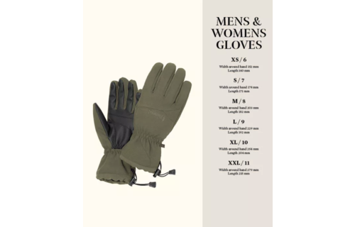 Reswick Extreme Handschoenen (Suede Bruin/Zwart)