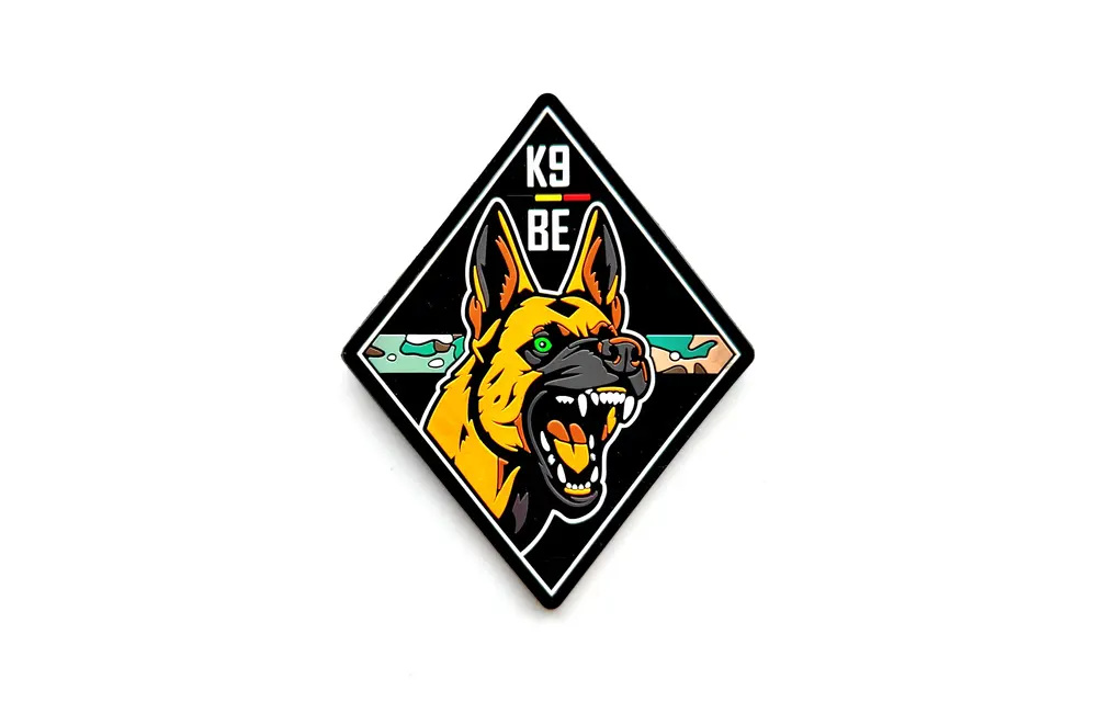 K9 Belgium Patch (Camo)