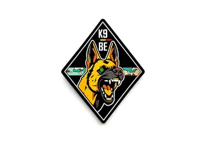 K9 Belgium Patch (Camo)