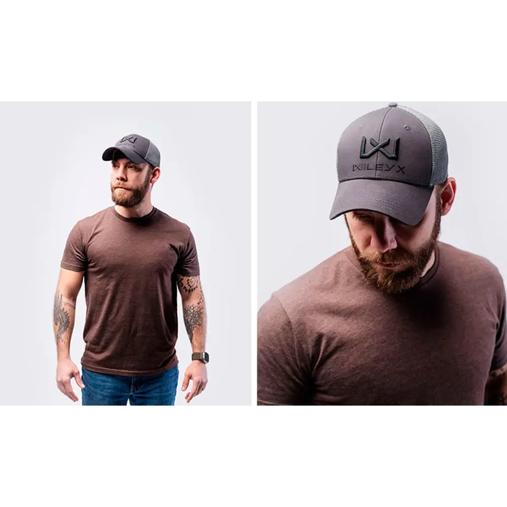 Trucker Cap (Dark Grey/Black)