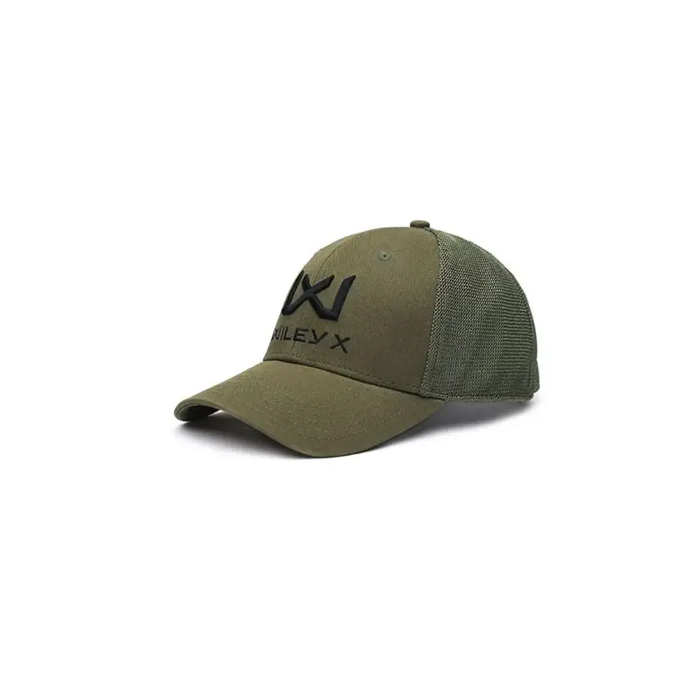 Trucker Cap (Olive Green/Black)