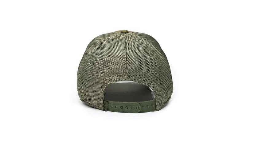 Trucker Cap (Olive Green/Black)