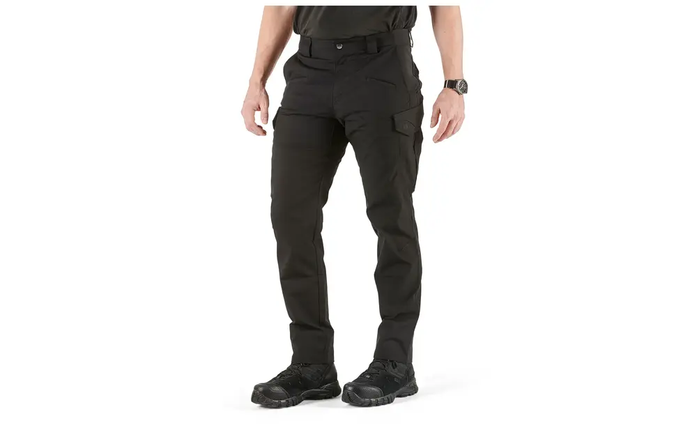 Icon Cargo Pants (Straight Fit) (Black)
