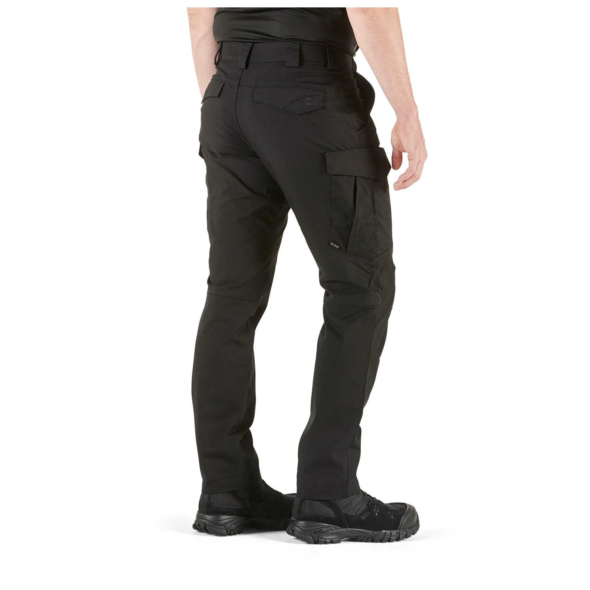 Icon Cargo Pants (Straight Fit) (Black)