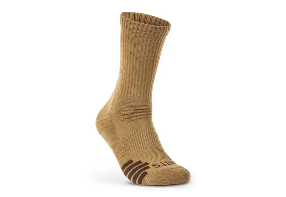 Duty Ready Plus Crew Socks (3-Pack) (US Dark Coyote)