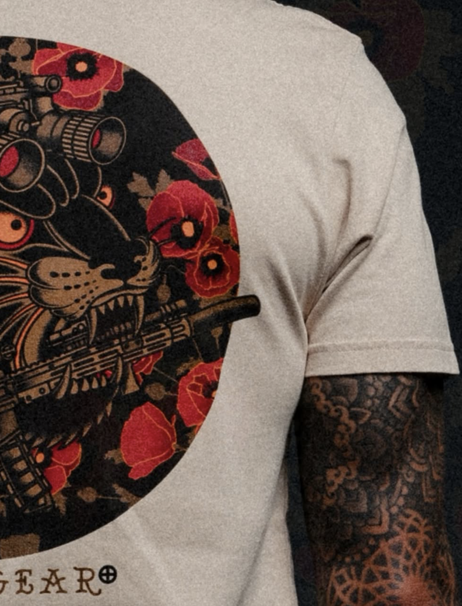 Howitzer Panther T-Shirt (Tan)