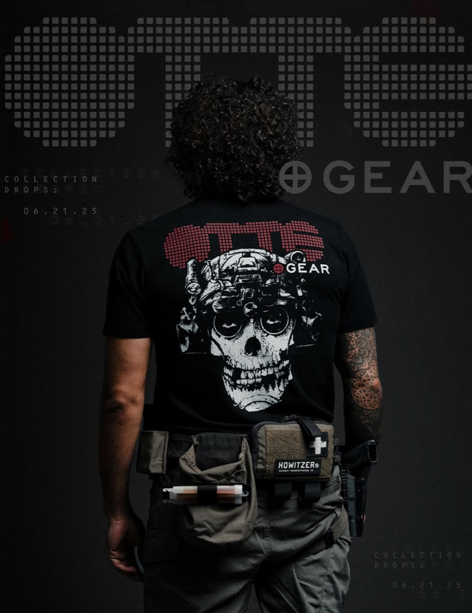 Howitzer Reaper T-Shirt (Olive)