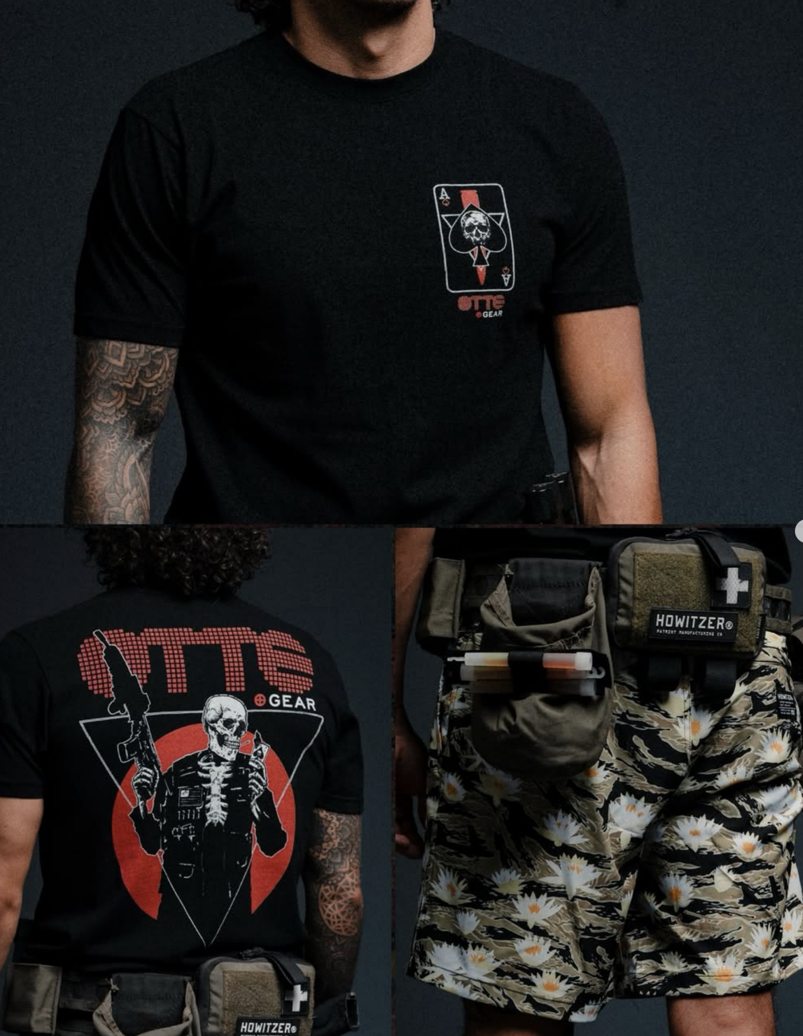 Howitzer Reaper T-Shirt (Olive)