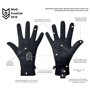5510 FrostLite Winter Gloves (Black)