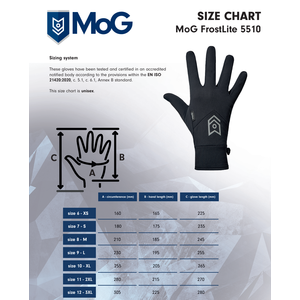 5510 FrostLite Winter Gloves (Black)