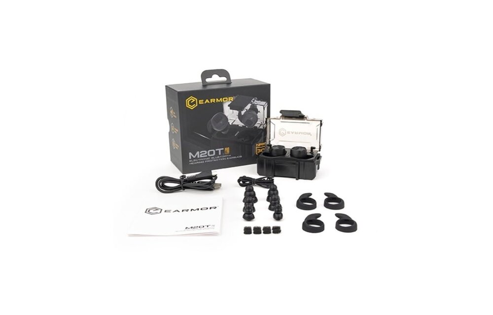 M20T Pro Bluetooth Earplugs Hearing Protection (Black)