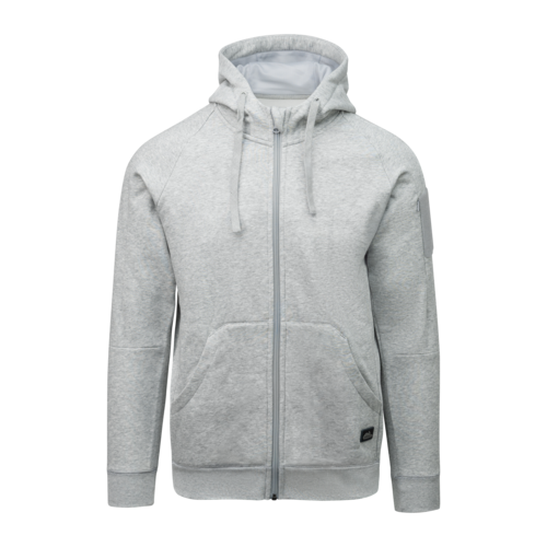 Urban Tactical Hoodie Lite (Fullzip) (Light Grey Melange)