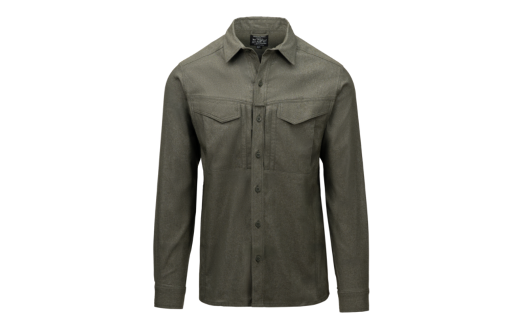 Defender MK2 Pilgrim Shirt (Moss Green Denim)