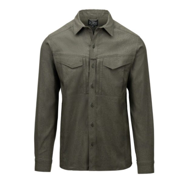Defender MK2 Pilgrim Shirt (Moss Green Denim)