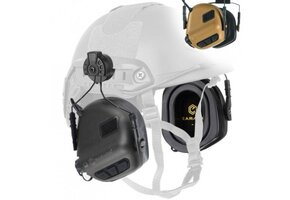 M31 Plus Electronic Hearing Protection (Helmet Mount) (Coyote Brown)
