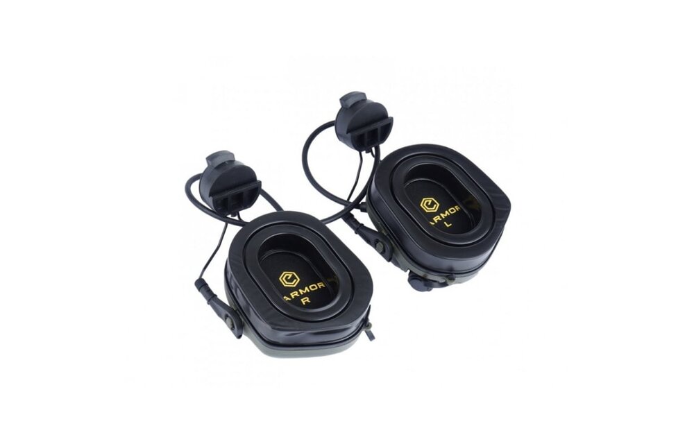 M31 Plus Electronic Hearing Protection (Helmet Mount) (Coyote Brown)