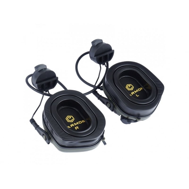 M31 Plus Electronic Hearing Protection (Helmet Mount) (Coyote Brown)