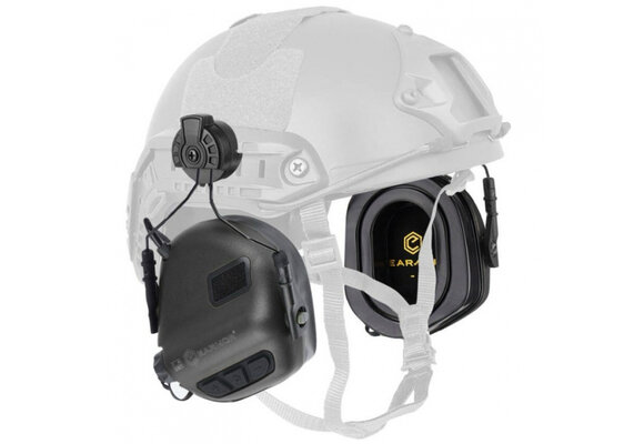 M31 Plus Electronic Hearing Protection (Helmet Mount) (Black)