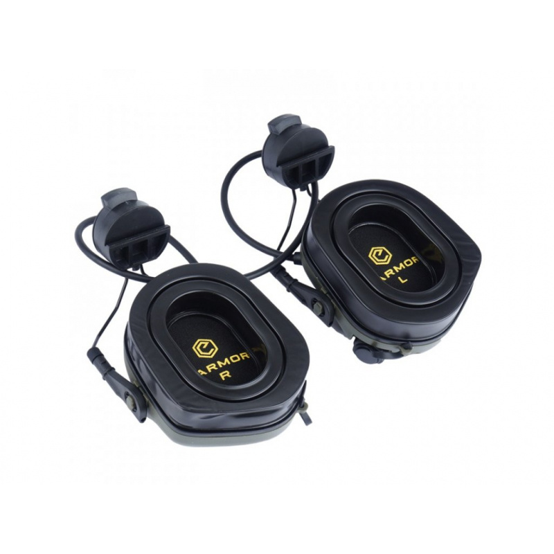 M31 Plus Electronic Hearing Protection (Helmet Mount) (Black)