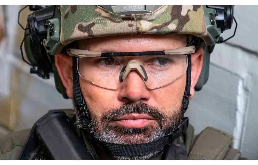 Saber Advanced Smoke/Clear/Rust (Matte OD Green Frame)