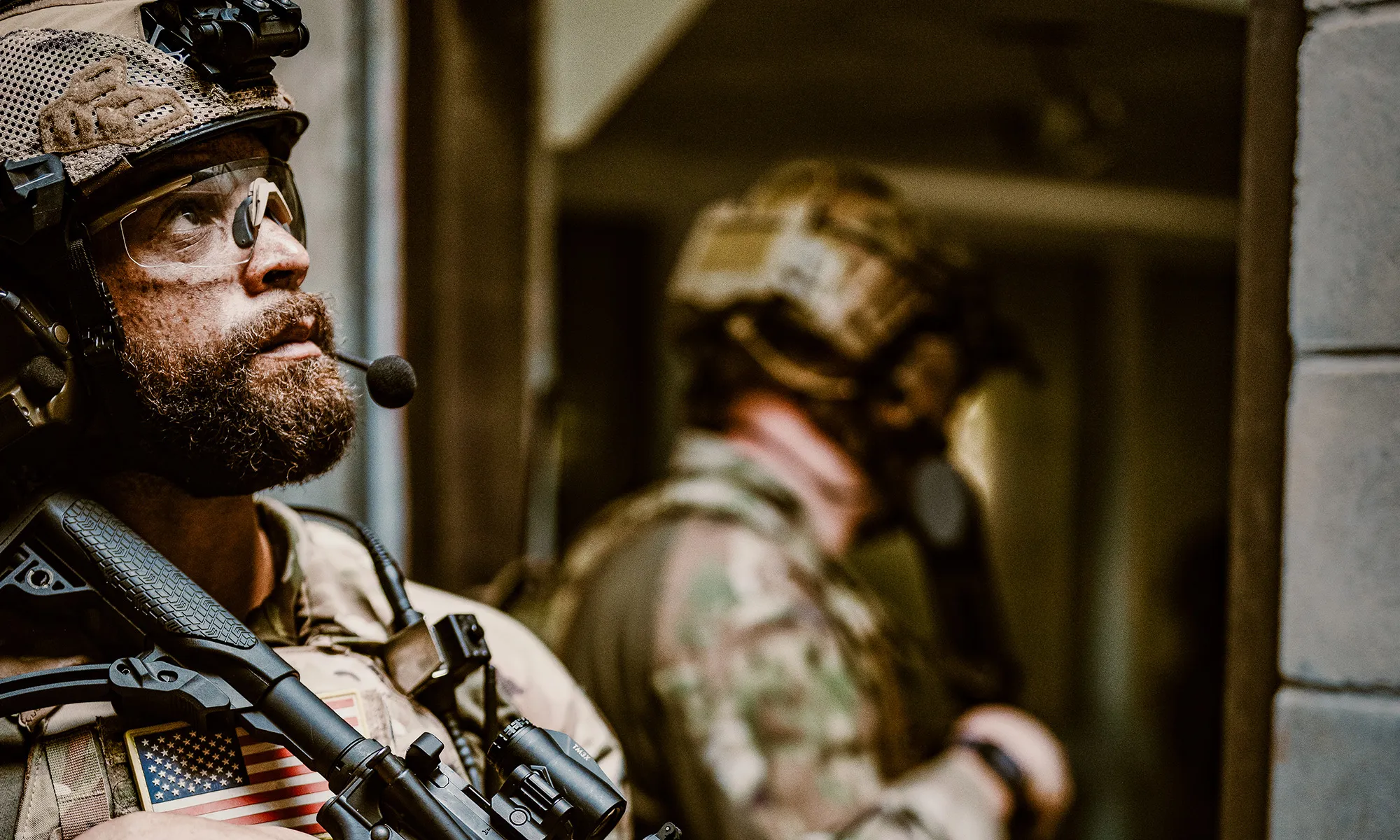 Saber Advanced Smoke/Clear/Rust (Matte OD Green Frame)