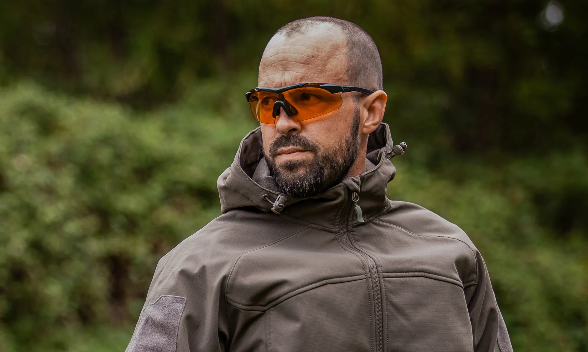 VAPOR Comm Smoke/Clear/Rust (Matte Black Frame)