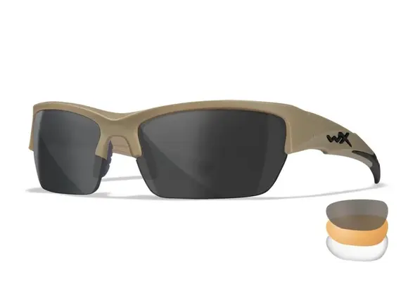 VALOR Smoke/Clear/Rust (Matte Tan Frame)