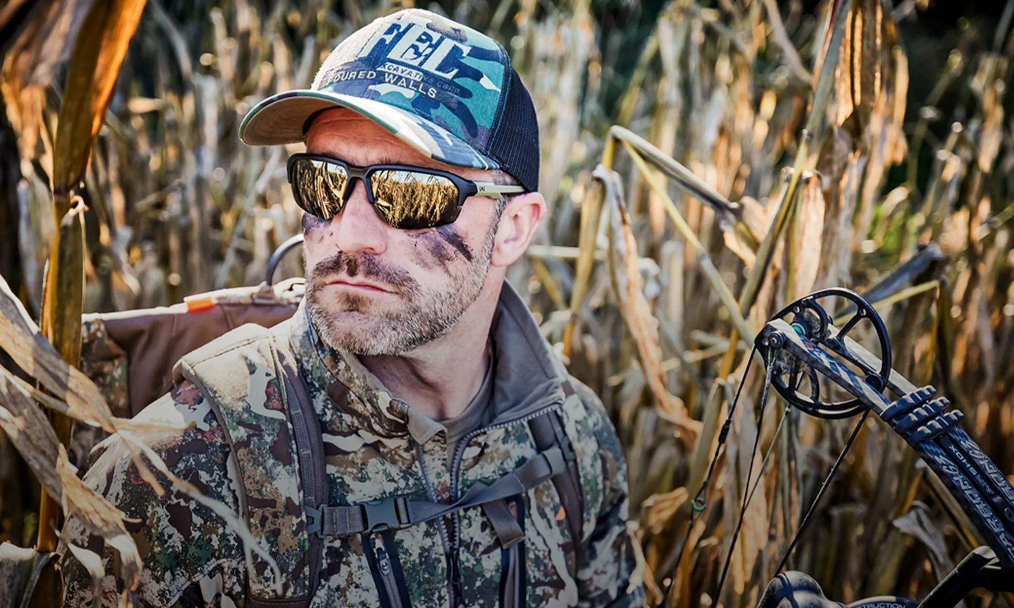 JAKL Captivate Tungsten Mirror (Matte Black/Tan Frame)