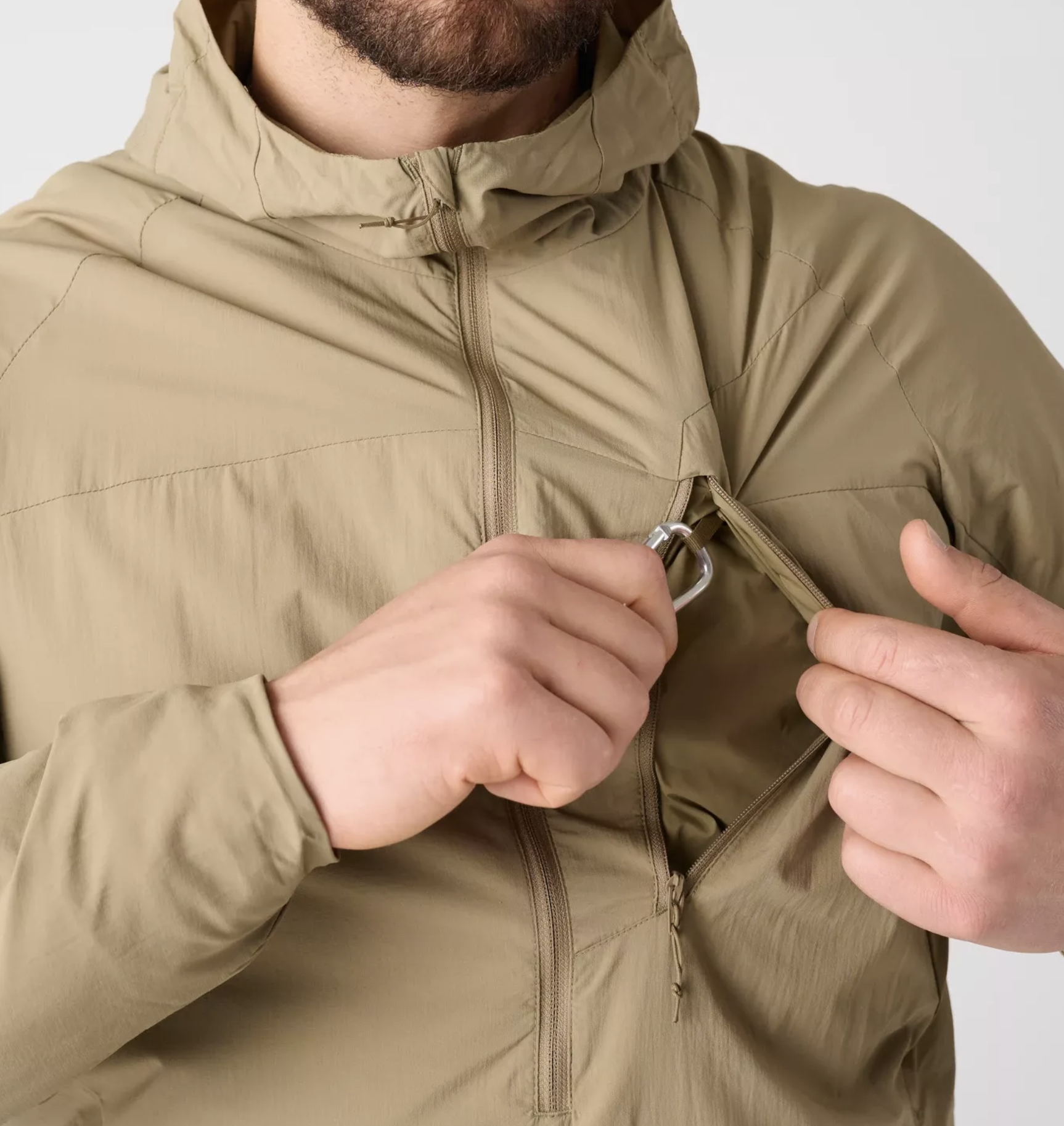 Wolfhound Hoodie Lite Jacket (Shadow Grey)