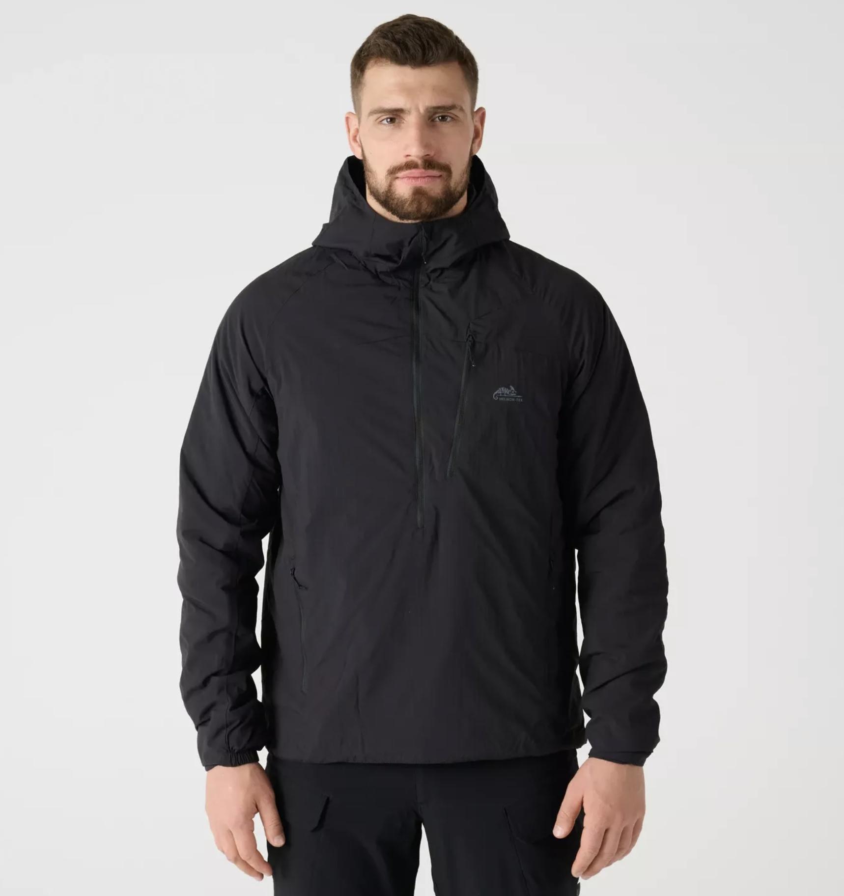 Wolfhound Hoodie Lite Jacket (Black)
