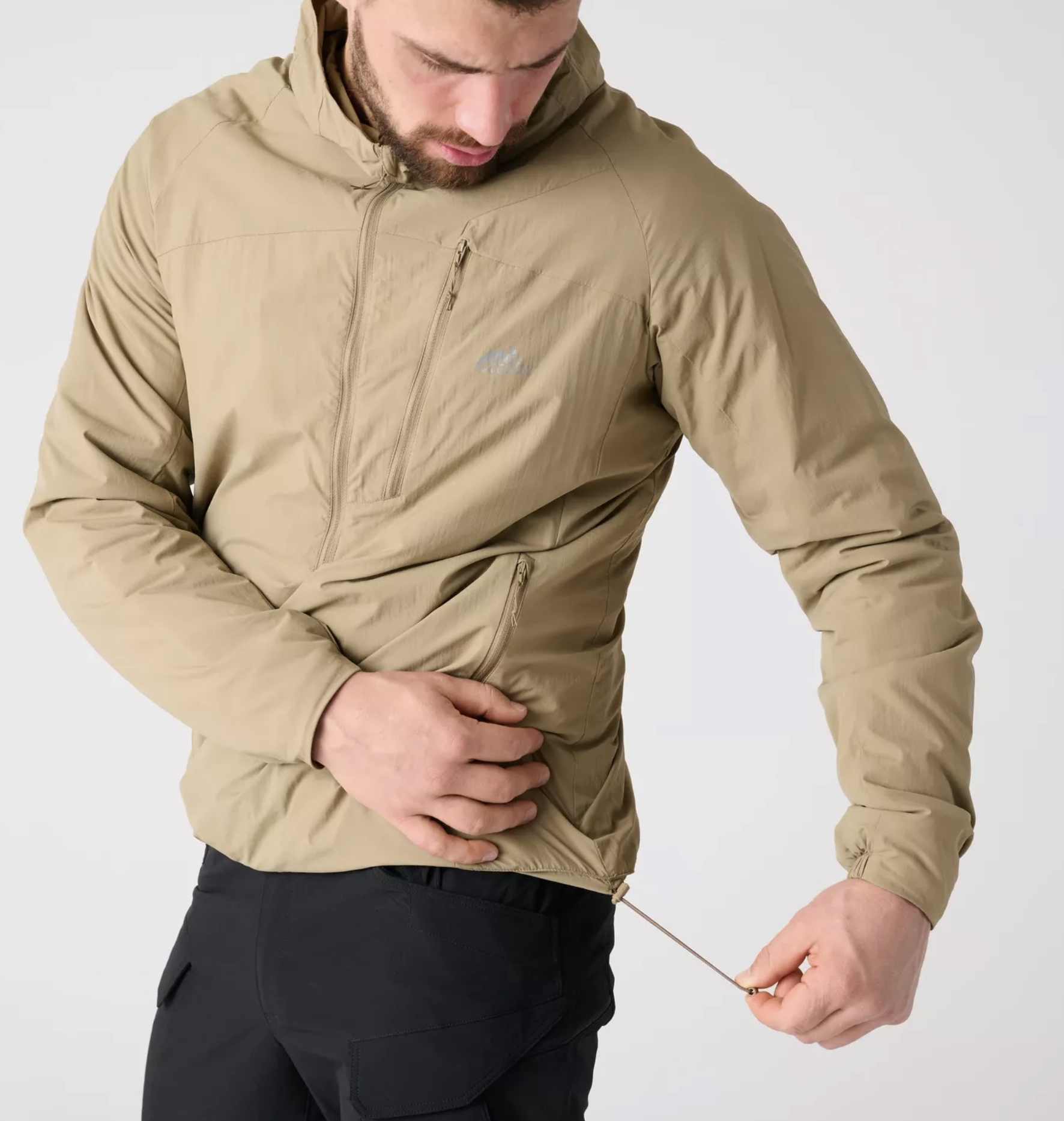 Wolfhound Hoodie Lite Jacket (Black)