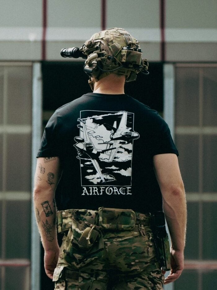 Airforce T-Shirt (Black)