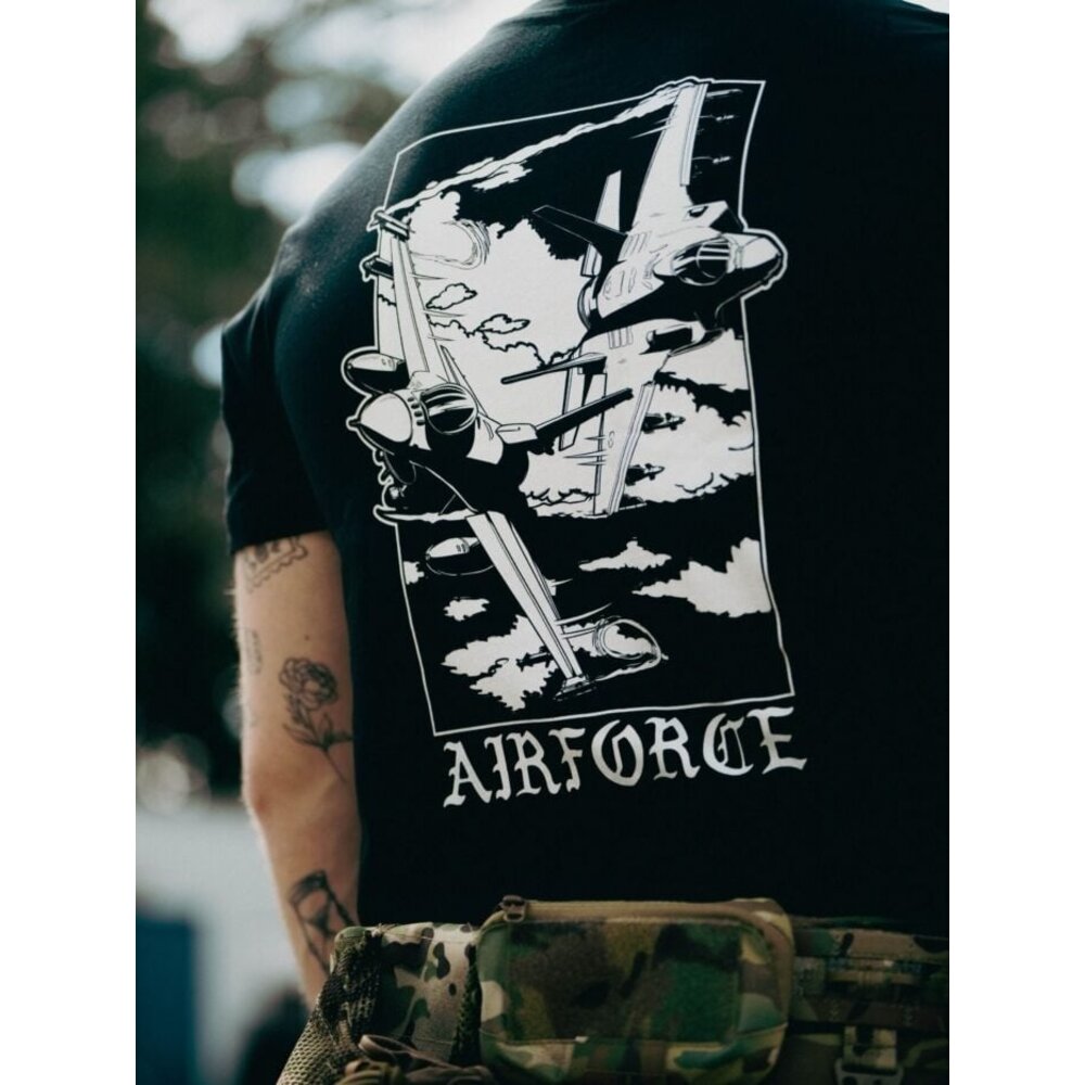Airforce T-Shirt (Black)