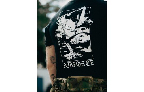 Airforce T-Shirt (Black)