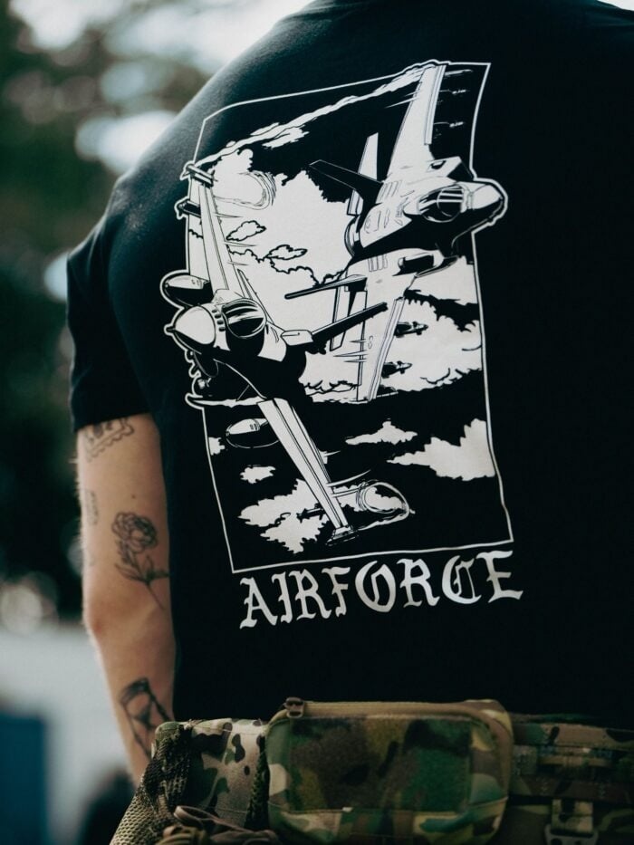 Airforce T-Shirt (Black)