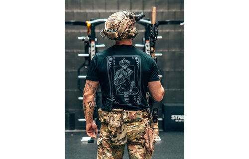 Earn Your Stripes T-Shirt (Black)