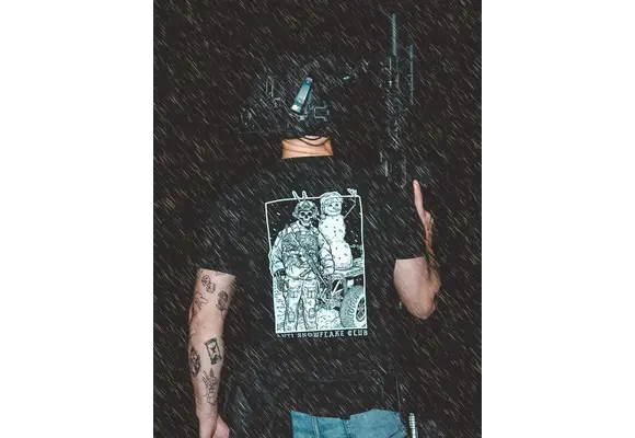 Anti Snowflake Club T-Shirt (Black)