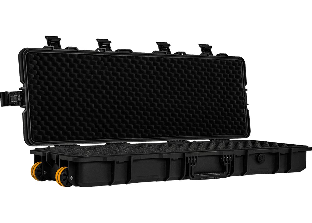 Extra Large Rifle Case 131x34 (Wave Foam) (Black)