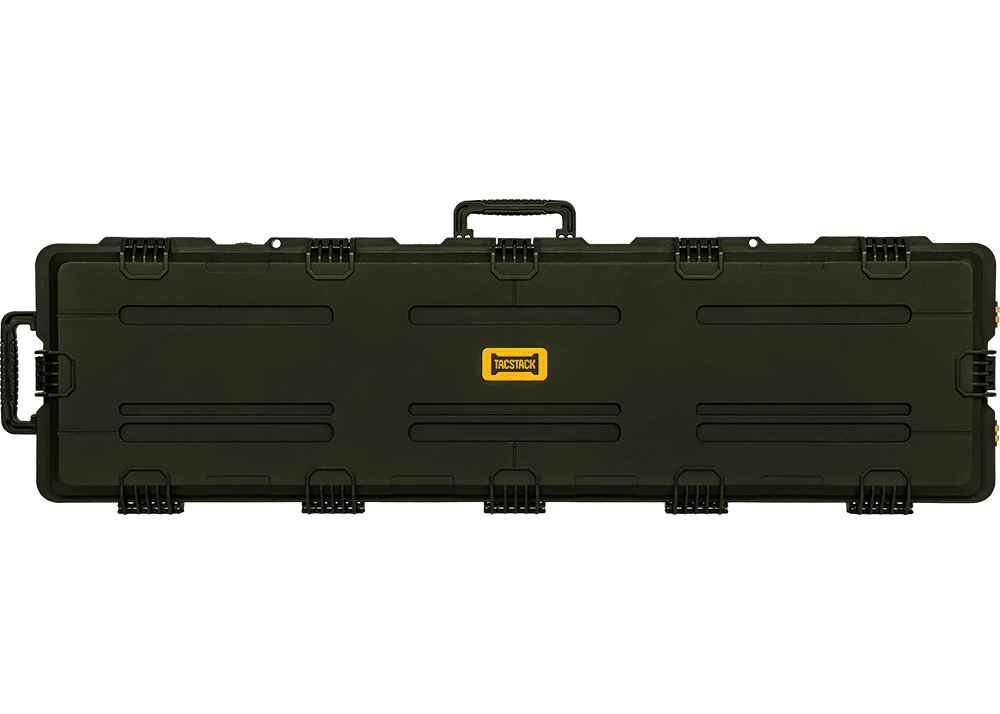 Extra Large Rifle Case 131x34 (Wave Foam) (Green)