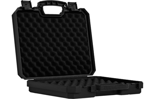 Pistol Case 32x22 Wave Foam (Black)