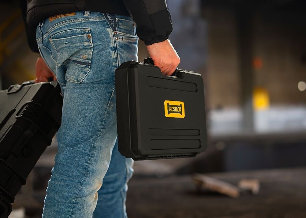 Pistol Case 32x22 Wave Foam (Black)