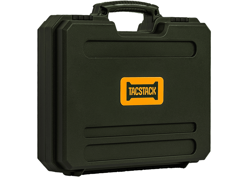 Pistol Case 32x22 Wave Foam (Green)