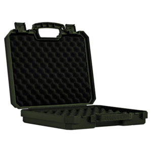 Pistol Case 32x22 Wave Foam (Green)