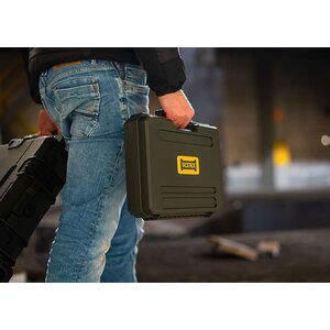 Pistol Case 32x22 Wave Foam (Green)