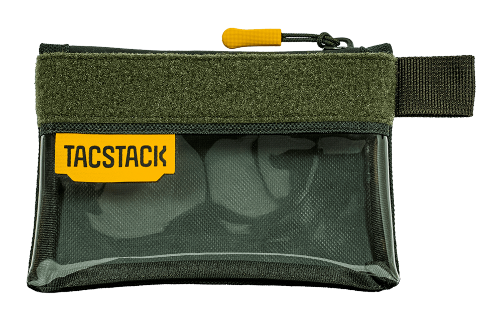 Small Water Resistant Accessory Pouch 14.5x9.5 (Dark Green)