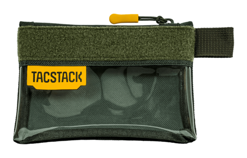 Small Water Resistant Accessory Pouch 14.5x9.5 (Dark Green)