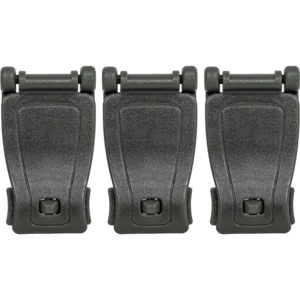 MOLLE Web Belt Clamp 3-Pack (Dark Green)
