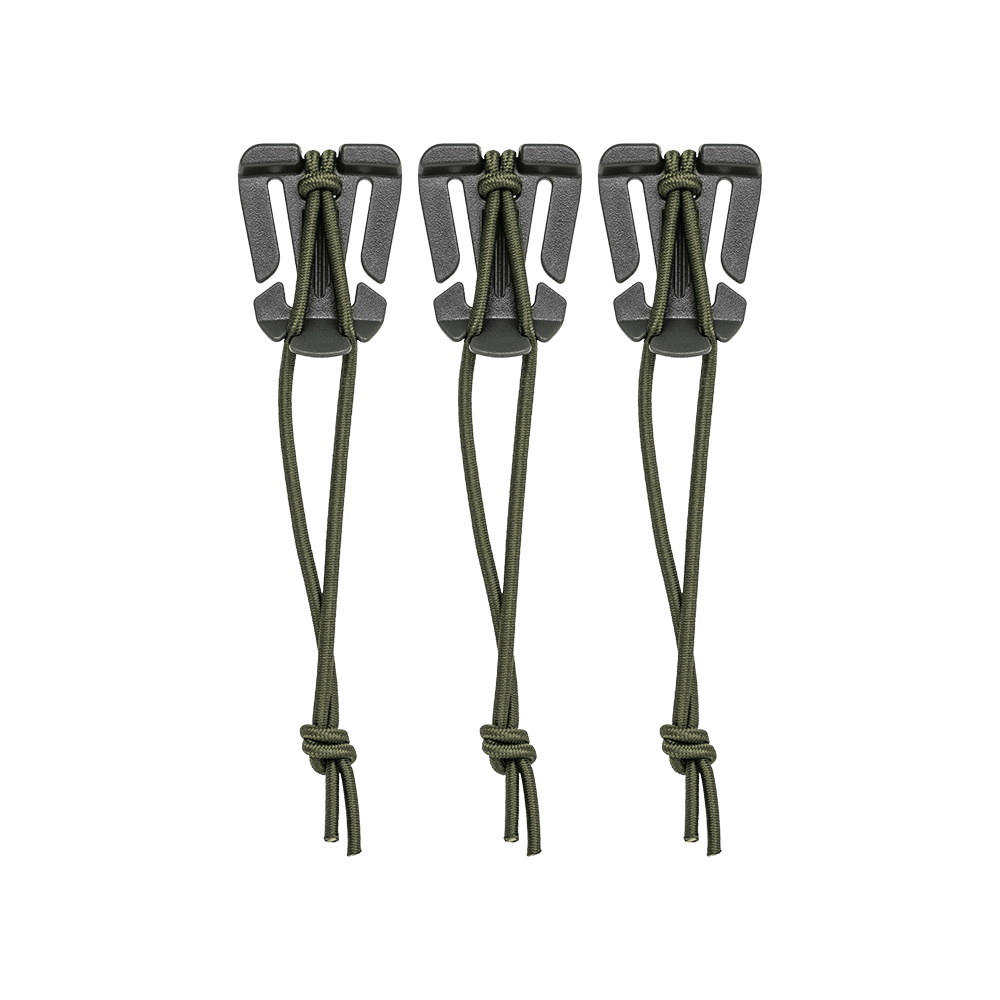 MOLLE Web Dominator Elastic 3-Pack (Dark Green)